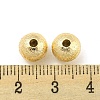 Brass Textured Beads KK-P258-05B-G-3
