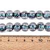 Handmade Foil Glass Beads Strands FOIL-Q002-01A-02-4