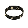 Punk Style Alloy & Imitation Leather Bangles WGDEE56-01-5