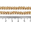 Electroplate Transparent Glass Beads Strands LS-EGLA-A035-T4mm-A17-4
