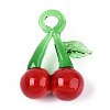 Handmade Lampwork Pendants LAMP-N034-05-1