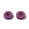 Eco-Friendly Handmade Polymer Clay Beads CLAY-R067-4.0mm-B05-3