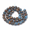 Natural Chalcedony Beads Strands G-S333-10mm-014C-2