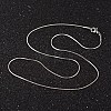 Non-Tarnish 304 Stainless Steel Snake Chain Necklaces X-NJEW-O096-16-2