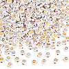 500Pcs Plating Acrylic Beads PACR-TADJ0001-01D-1