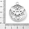 Tibetan Style Alloy Pendants FIND-I042-01AS-01-3