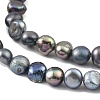 Dyed Natural Cultured Freshwater Pearl Beads Strands PEAR-A006-04G-4
