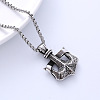 Vintage Stainless Steel Anchor Pendant Necklaces Punk Hip-hop Fashion Jewelry for Men PL6338-3