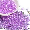 6/0 Inside Colours Glass Seed Beads SEED-A034-03B-1