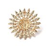 Alloy Rhinestone Brooches JEWB-XCP0001-10-2