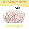 Soft Crocheting Polyester Yarn YCOR-FZC0001-01B-4
