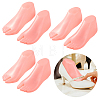 Plastic Mannequin Foot Display Stands for Socks AJEW-WH0871-14-1