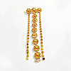 Brass Tassel Hair Barrettes WD0673-5
