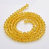 Bicone Glass Beads Strands X-EGLA-P016-4mm-07-2