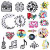 20Pcs Polyester Embroidery Sew on Ornament Accessories PATC-WH0008-256-1