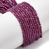 Natural Ruby Beads Strands G-K366-C09-2mm-2