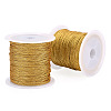 2 Rolls Round PET Metallic Thread MCOR-TADJ0001-01E-01-2