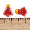 Transparent Glass Enamel Beads LAMP-S070-05C-4