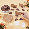 50Pcs Wood Place Cards Base AJEW-WA0003-36-3