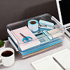 2Pcs Plastic File Storage Box AJEW-PH0010-09-4