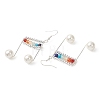 Brass Dangle Earrings EJEW-TA00803-4