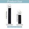 4Pcs 2 Styles Felt Keychain Clasps FIND-GF0009-68-2
