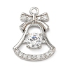 Brass Micro Pave Cubic Zirconia Pendants LS-KK-H521-02C-P-1