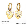 304 Stainless Steel Hoop Earrings FS-WG6A0FB-16-1