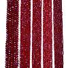 Electroplate Opaque Solid Color Glass Beads Strands EGLA-A044-P4mm-L02-2