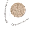 304 Stainless Steel Mixed Chain Necklace Makings AJEW-JB01548-2