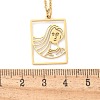 304 Stainless Steel Necklace LS-NJEW-D330-01G-06-3