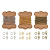 Craftdady DIY Paperclip Style Jewelry Kits DIY-CD0001-07-10