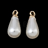 ABS Plastic Pearl Pendants FIND-Z105-03B-02G-1