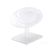 Organic Glass Single Bracelet Display Riser Stands BDIS-Q027-02-1