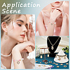 32Pcs 8 Styles Alloy Rhinestone Pendants Sets ALRI-SC0001-56-4