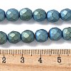 Electroplated Synthetic Non-magnetic Hematite Beads Strands G-S382-01H-2