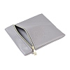 Imitation Leather Jewelry Storage Zipper Bags ABAG-G016-01D-04-3