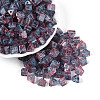 Picasso Transparent Glass Beads SEED-Q039-02J-1