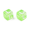 Transparent Acrylic Beads X1-TACR-ywc0001-01G-4