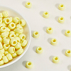 800Pcs Opaque Plastic Beads KY-SP0001-47E-7
