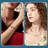 7Pcs Ring Brass Toggle Clasps KK-TADJ0001-22-6