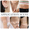 2 Sets Alloy Rhinestone Charms ENAM-TA0008-99LG-9