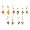 304 Stainless Steel Leverback Earrings EJEW-MZ00733-2