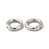 Alloy Spring Gate Rings LS-PALLOY-H245-P-2