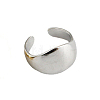 Simple Geometric Style S925 Silver Ear Clips Fashionable Non-Pierced Earrings QS9324-2-1