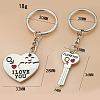 Alloy Couples Keychains LS-KEYC-PW0002-078A-1