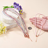 7Pcs 7 Colors 2.5MM Round Nylon Cotton Cord Necklace Making NJEW-TA0001-25RG-6