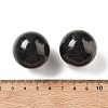 Natural Shungite Sphere Beads G-F675-01-B-3