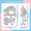 Sewing Theme Carbon Steel Cutting Dies Stencils DIY-WH0309-1714-6