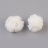Handmade Faux Rabbit Fur Pom Pom Ball Covered Pendants X-WOVE-F021-B17-1